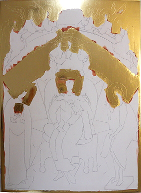 poliertes Blattgold poliertes Blattgold