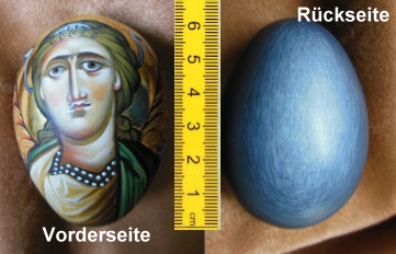 Eiermalerei mit Loch oben zum Aufhngen
