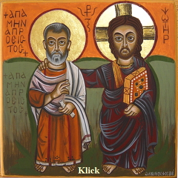 Jesus und Menas