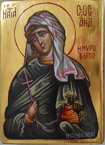 Nr. 471 Heilige Susanna Myronträgerin Ikone