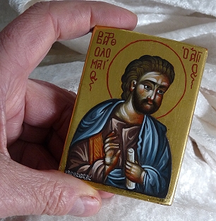 Nr. 531 Heiliger Bartholomäus Ikone