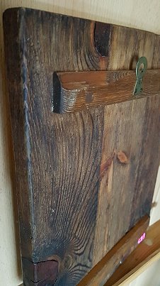 Tafel von hinten