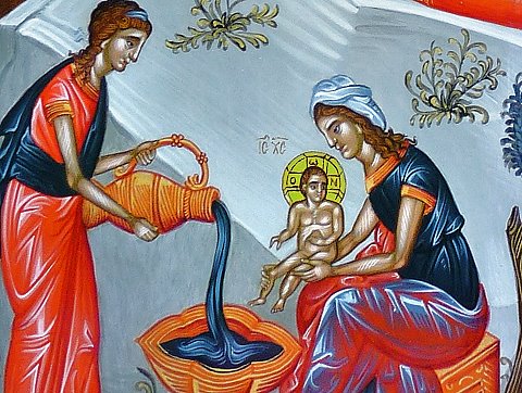 Badeszene