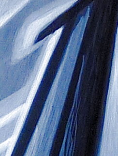 blaue Kleidung